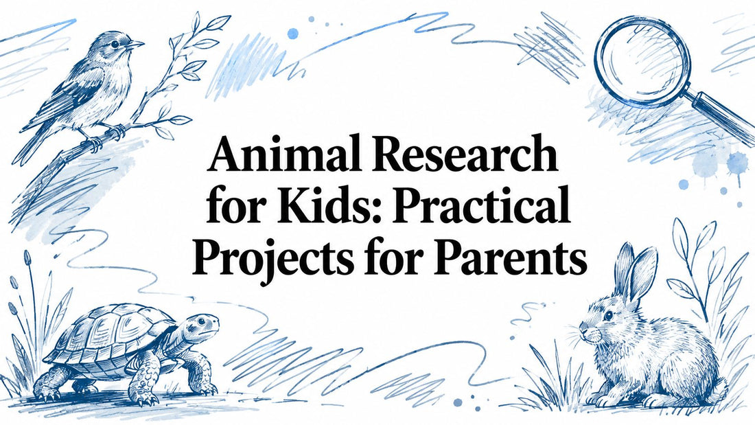 Animal Research for Kids: Practical Projects for Parents