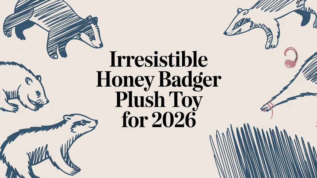 Irresistible Honey Badger Plush Toy for 2026
