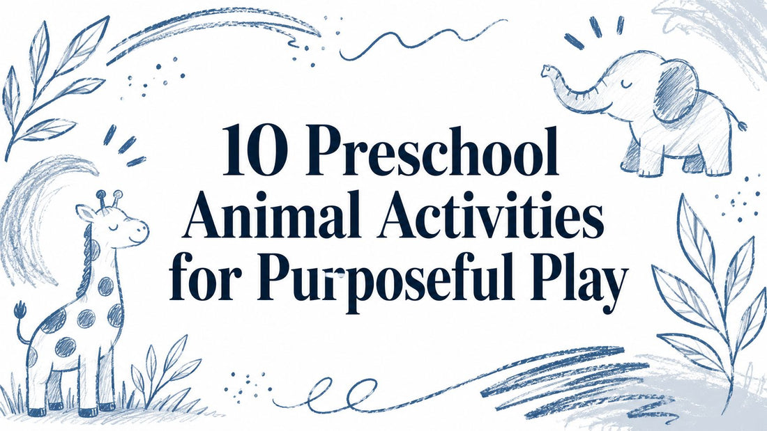 10 Preschool Animal Activities for Purposeful Play