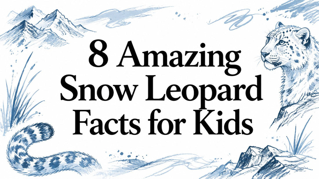 8 Amazing Snow Leopard Facts for Kids
