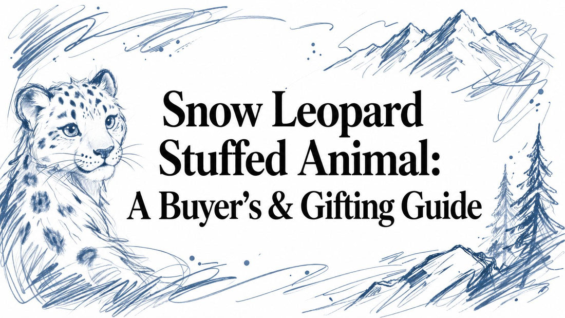 Snow Leopard Stuffed Animal: A Buyer's & Gifting Guide