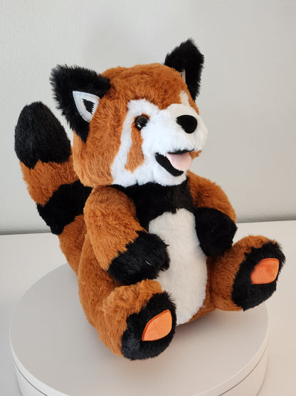 Ruby the red panda side angle